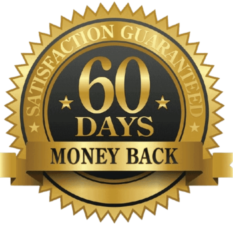 60 days money back guarantee